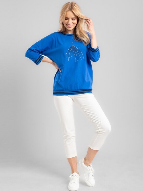 Perso Perso Halenka TLE240234F Modrá Regular Fit