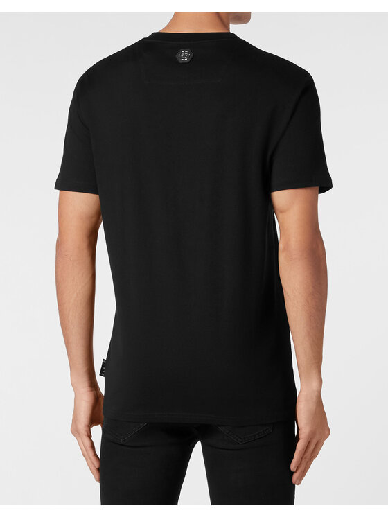 PHILIPP PLEIN PHILIPP PLEIN T-Shirt 9829 Czarny Regular Fit