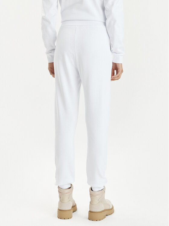 Armani Exchange Armani Exchange Pantaloni da tuta 3DYP82 YJFDZ 1000 Bianco Regular Fit