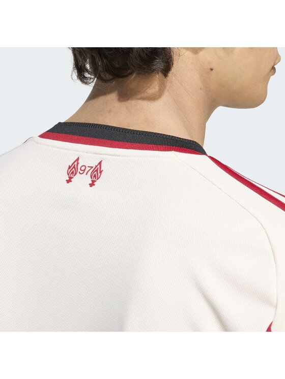 adidas adidas Koszulka techniczna Liverpool Biały Slim Fit