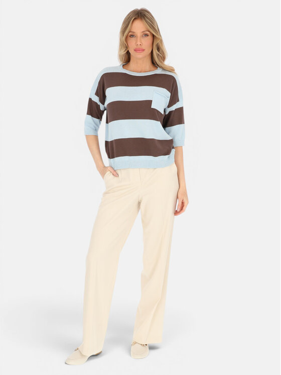 L’AF L’AF Sweter Aria Niebieski Oversize