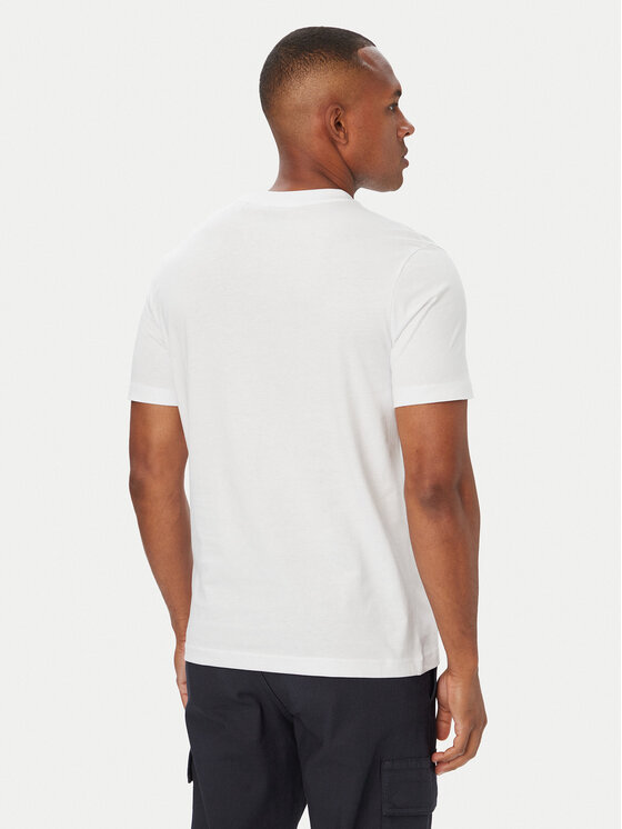 BOSS BOSS T-Shirt Te Motors 50566627 Biały Regular Fit