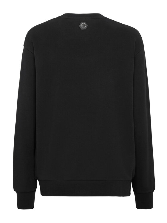PHILIPP PLEIN PHILIPP PLEIN Bluza 905 Czarny Regular Fit