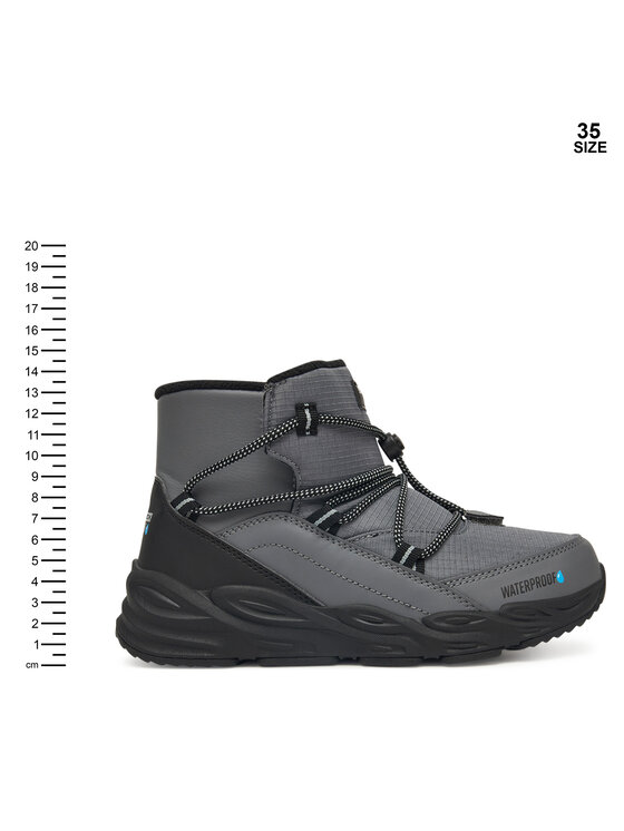 Skechers Skechers Stivali da neve Turbo Tread 406385L CCBK Grigio