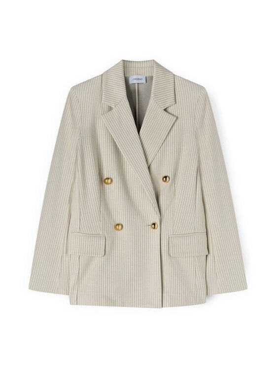 Motivi Motivi Giacca di transizione Q035Q101058N0S1 Crema Regular Fit