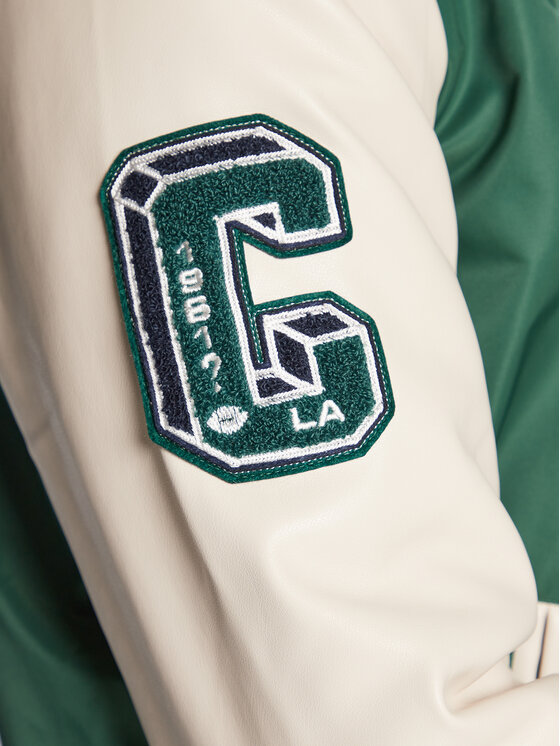 Guess Guess Bomber striukė M3RL04 WF490 Žalia Regular Fit