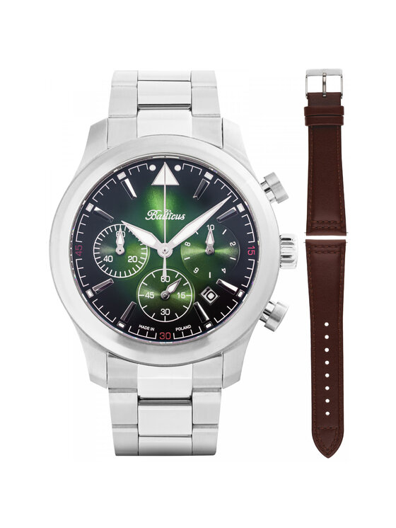 Balticus Balticus Orologio BALFSQCHGRE Argento