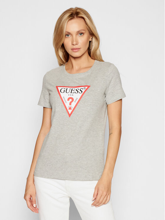 Guess Guess Тишърт Original W1YI1B I3Z11 Сив Boxy Fit