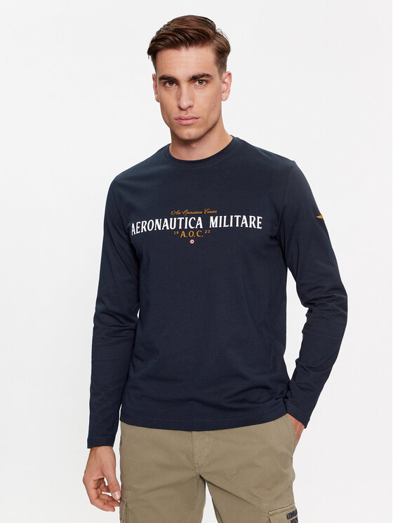Тениска с дълъг ръкав Aeronautica Militare