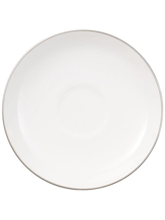 Villeroy & Boch Villeroy & Boch Spodek do filiżanki Anmut Platinum No.1 Villeroy & Boch Biały