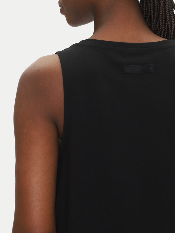 EA7 Emporio Armani EA7 Emporio Armani Rochie de zi 7W000180 AF12484 UC001 Negru Regular Fit