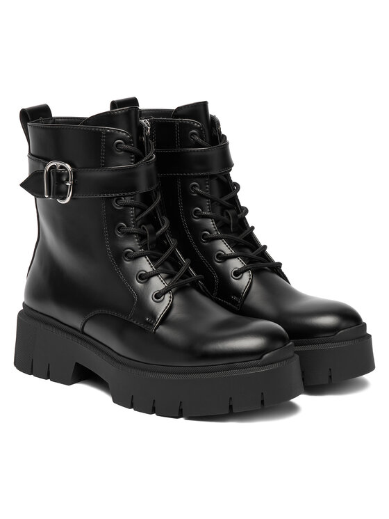 HUGO HUGO Schnürschuhe Kris 50552730 Schwarz