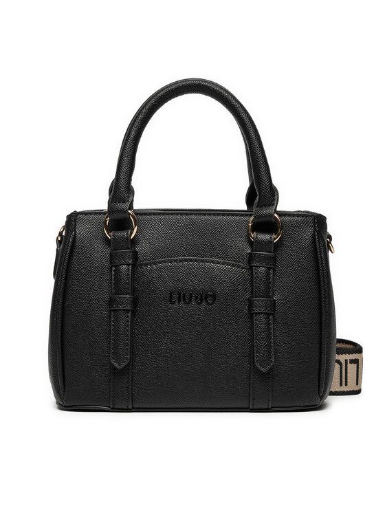 Liu Jo Ročna Torba Ecs S Satchel AF4155 E0087 Črna