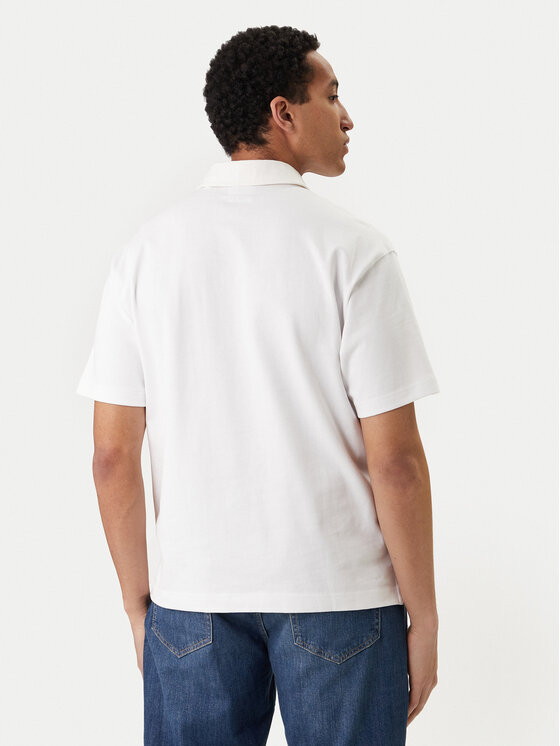 Guess Jeans Guess Jeans Poloshirt M6GP13 KCYM1 Weiß Oversize