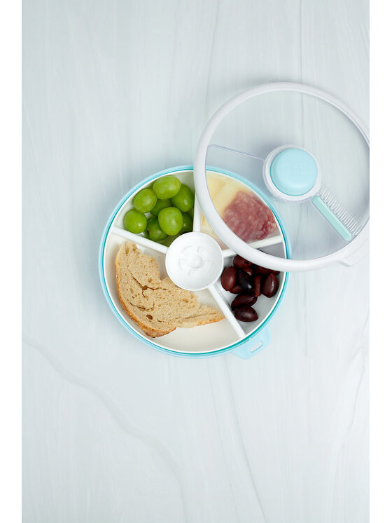 GoBe Kids GoBe Kids Lunchbox Large Snack Spinner Niebieski