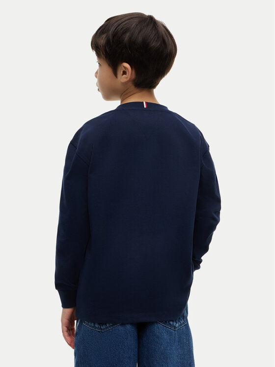 Tommy Hilfiger Tommy Hilfiger Μπλουζάκι Graphic KB0KB10512 Σκούρο μπλε Regular Fit