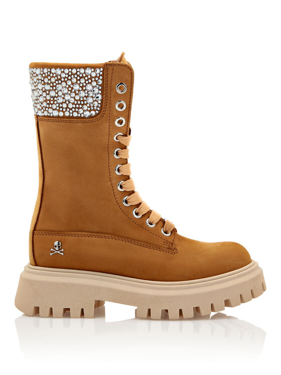 PHILIPP PLEIN PHILIPP PLEIN Półbuty 1217 Kremowy