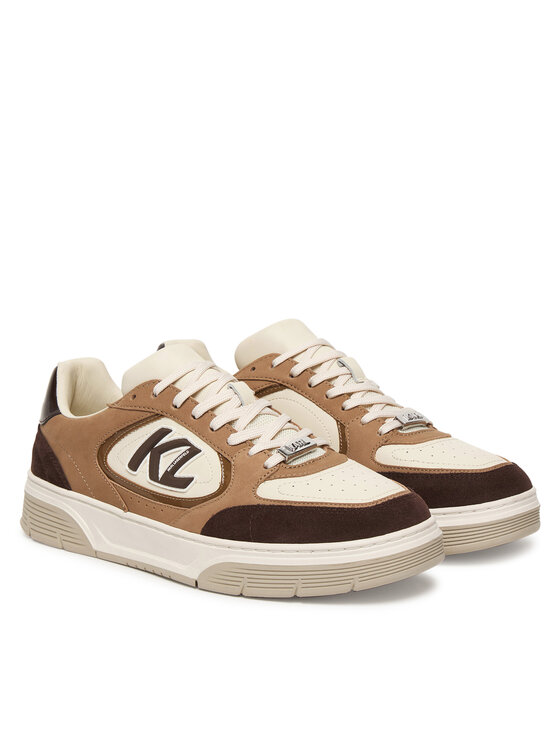 KARL LAGERFELD KARL LAGERFELD Sneakersy Kourtney KL53026 Brązowy