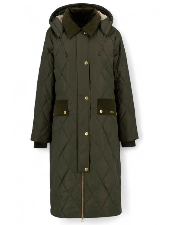 Barbour Barbour Cappotto q-dav-59540 Verde Regular Fit
