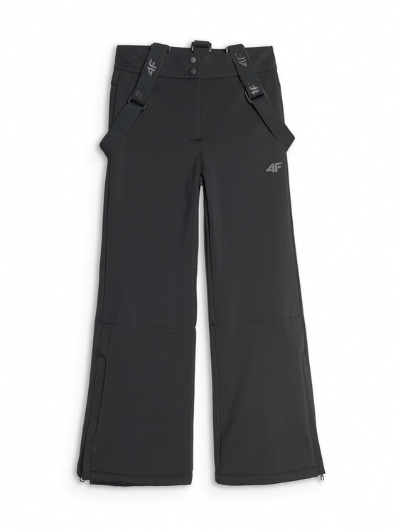 4F 4F Spodnie narciarskie SKI CLASSIC Czarny Slim Fit