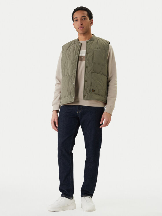 Jack & Jones Jack & Jones Kamizelka Caleb 12294357 Zielony Regular Fit