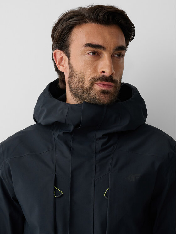 4F 4F Kurtka wielofunkcyjna BETWEEN LAYERS Czarny Regular Fit