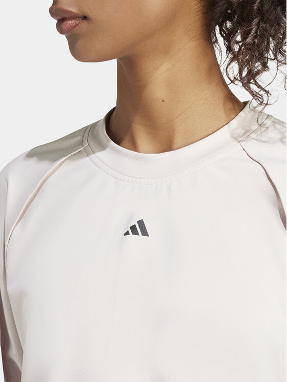 adidas adidas Технічний світшот Power IT9199 Рожевий Loose Fit