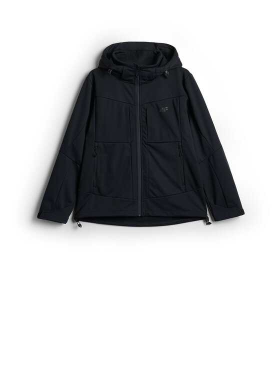 4F 4F Kurtka outdoor TACTICAL LINE Czarny Regular Fit