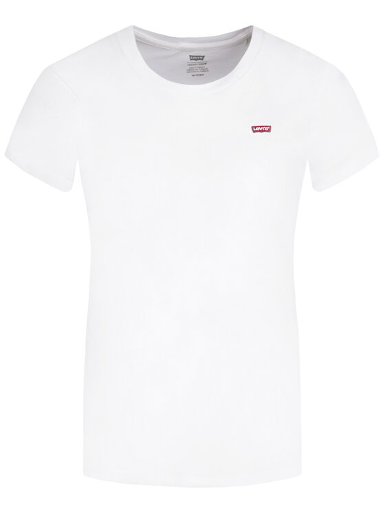 Levi's® Levi's® Tričko Perfect Tee 39185-0006 Biela Regular Fit