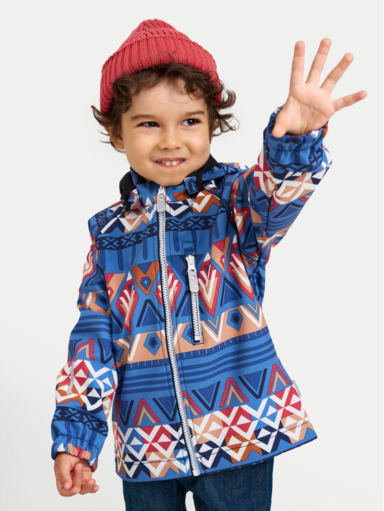 Reima Reima Μπουφάν Softshell Vantti 5100009B Μπλε Regular Fit