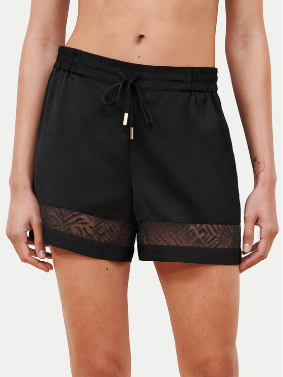 Chantelle Chantelle Pyjamashorts C11V60 Schwarz Regular Fit