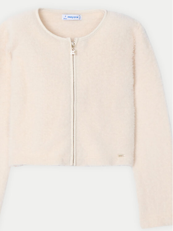 Mayoral Mayoral Strickjacke 4363 Écru Regular Fit