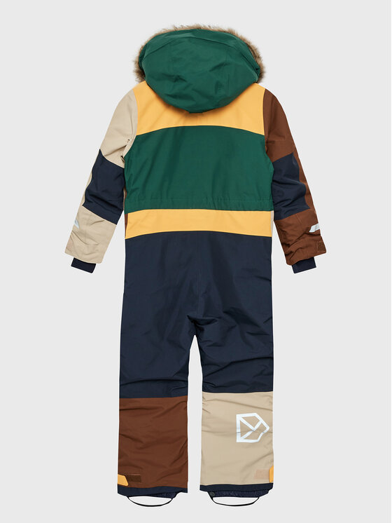 Didriksons Didriksons Зимен детски гащеризон Bjornen 504469 Цветен Regular Fit