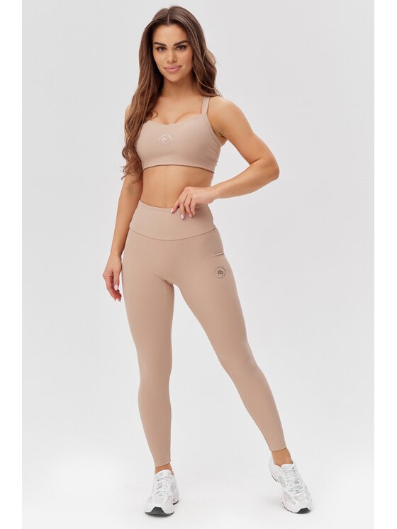 ROUGH RADICAL ROUGH RADICAL Legginsy WELLNESS LONG Beżowy Slim Fit