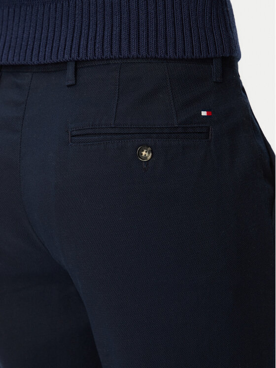 Tommy Hilfiger Tommy Hilfiger Chino-püksid Denton MW0MW43151 Tumesinine Regular Fit