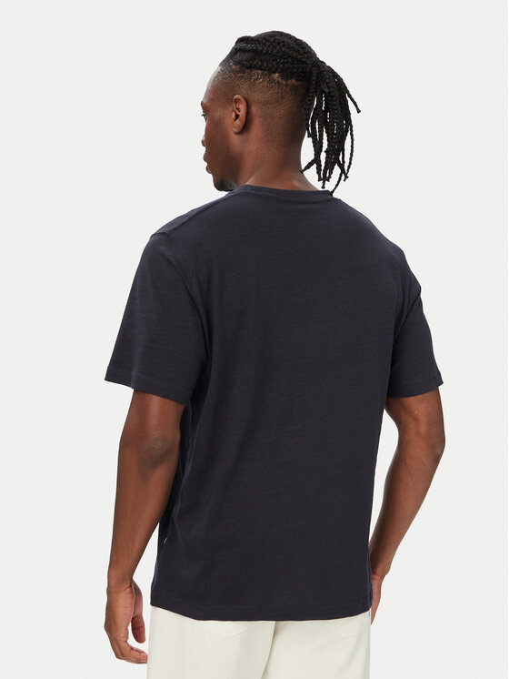 Jack & Jones Jack & Jones Tričko Blajake 12294944 Tmavomodrá Relaxed Fit