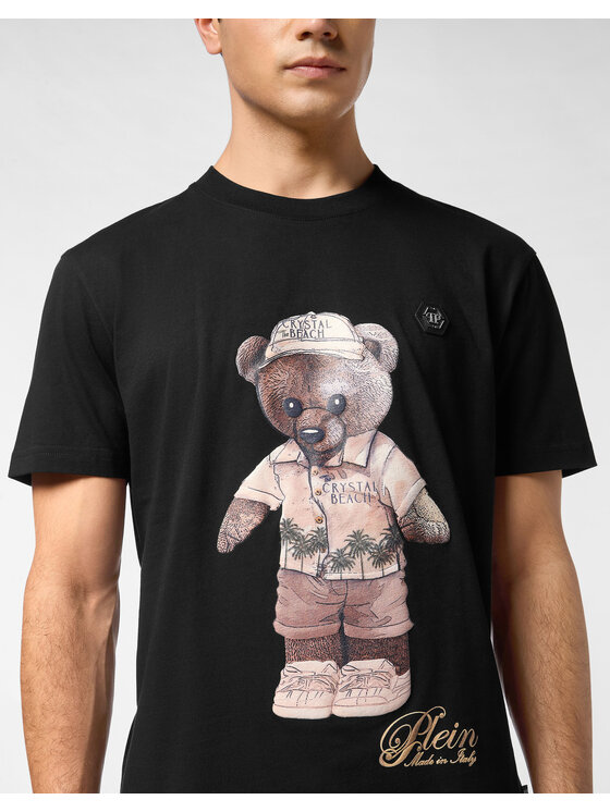 PHILIPP PLEIN PHILIPP PLEIN T-Shirt 27139 Czarny Regular Fit