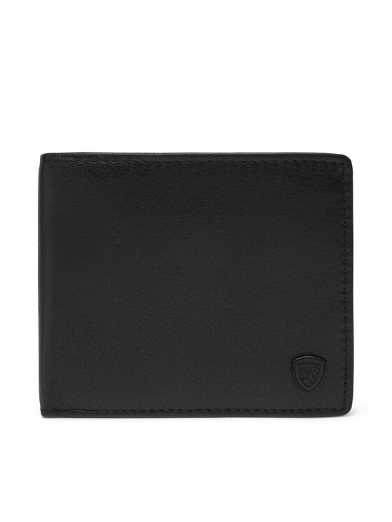 Blauer Blauer Portafoglio grande da uomo S5COP02/LIA Nero