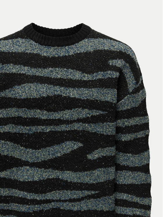 Only & Sons Only & Sons Sweater Lincolm 22031166 Fekete Regular Fit