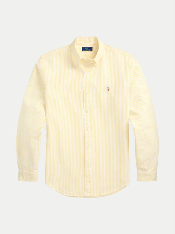 Polo Ralph Lauren Polo Ralph Lauren Cămașă 710953704004 Galben Custom Fit