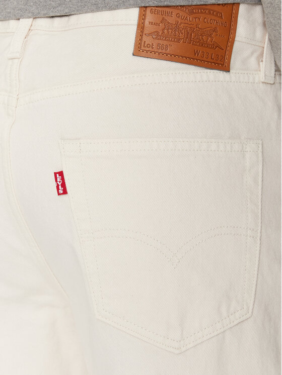 Levi's® Levi's® Džinsai 568™ Stay Loose 29037-0064 Écru Loose Fit
