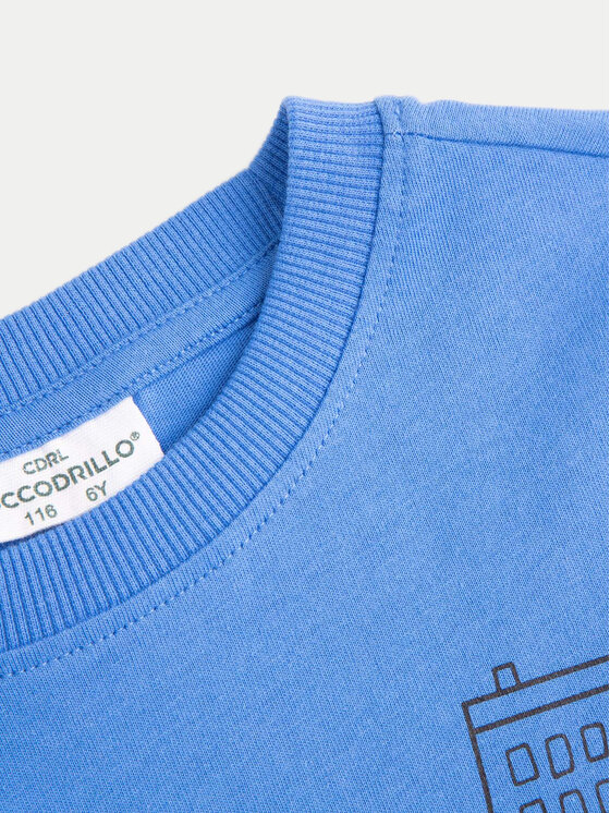 Coccodrillo Coccodrillo Μπλούζα WC5143101VBA Μπλε Regular Fit