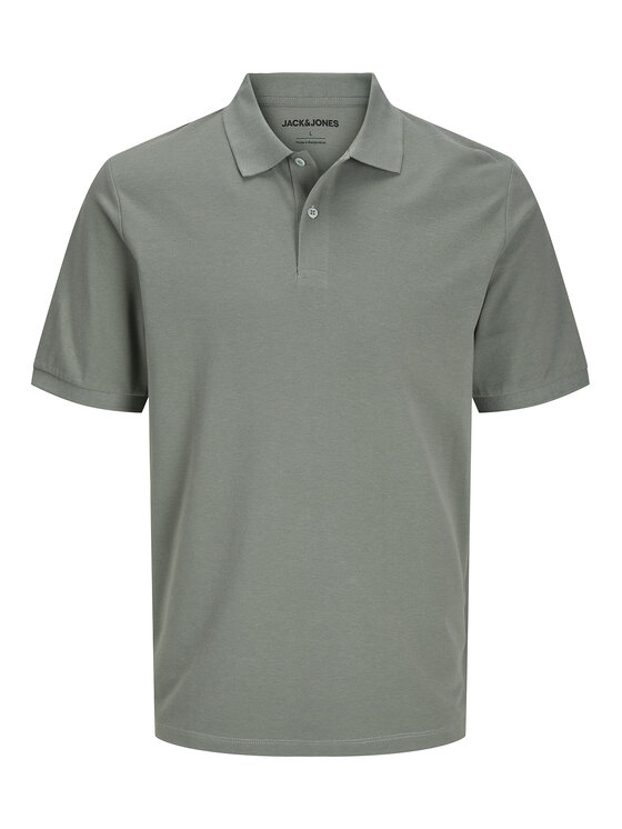 Jack&Jones Jack&Jones Тениска с яка и копчета Kane 12270150 Зелен Regular Fit