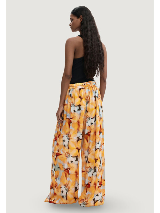 Desigual Desigual Штани палаццо PANT_PRESTON Жовтий To Fit