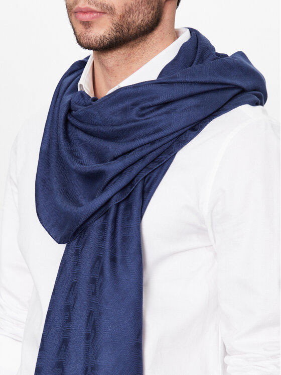 Guess Guess Šal AM9306 MOD03 Tamnoplava