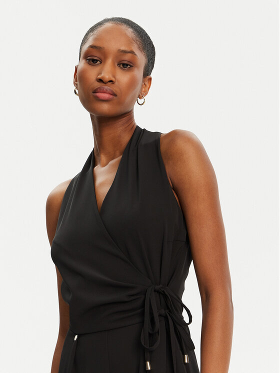 Rinascimento Rinascimento Salopetă CFC0122396003 Negru Regular Fit