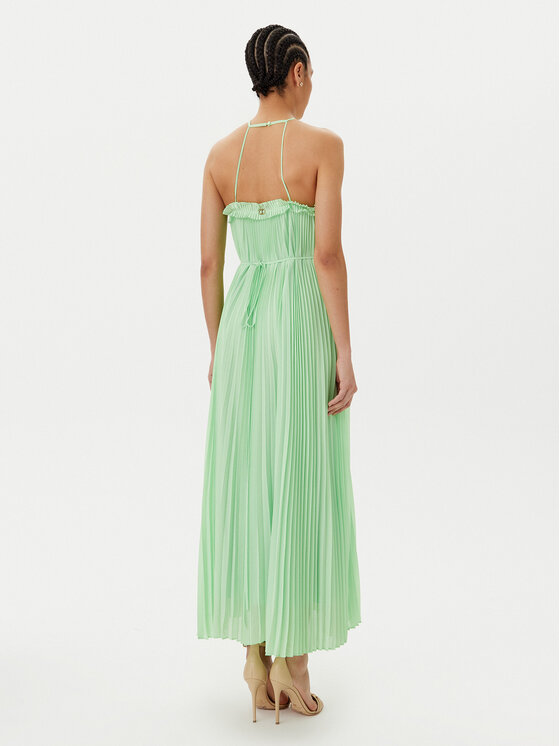 TWINSET TWINSET Rochie cocktail 251TP2332 Verde Regular Fit
