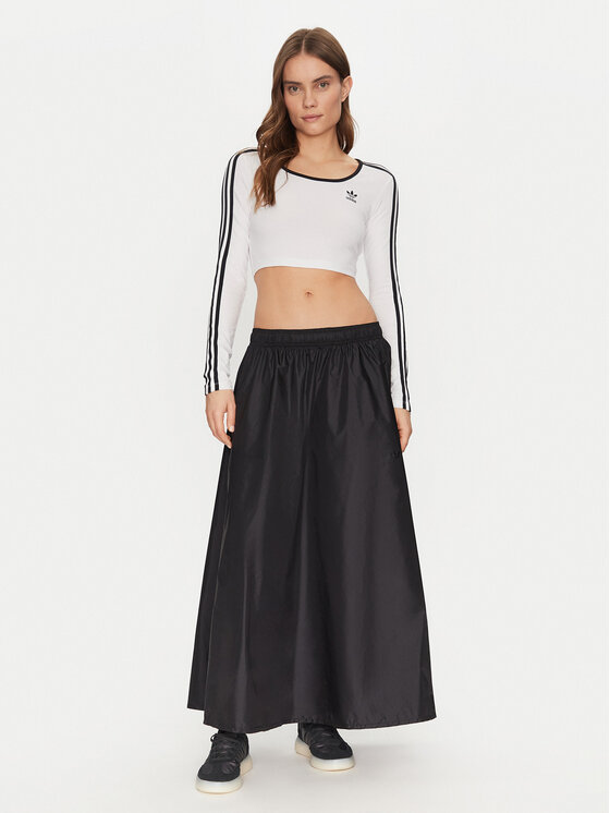 adidas adidas Trapecijos formos sijonas Premium Essentials JD4794 Juoda Loose Fit