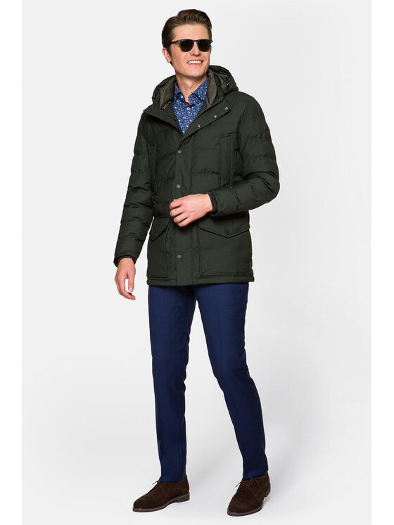 Lancerto Lancerto Kurtka puchowa Blenheim Zielony Regular Fit