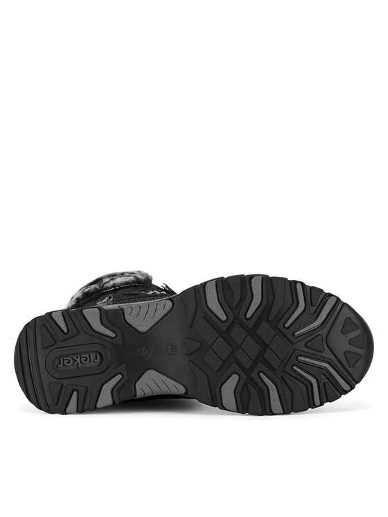 Rieker Rieker Botine M9644-00 Negru